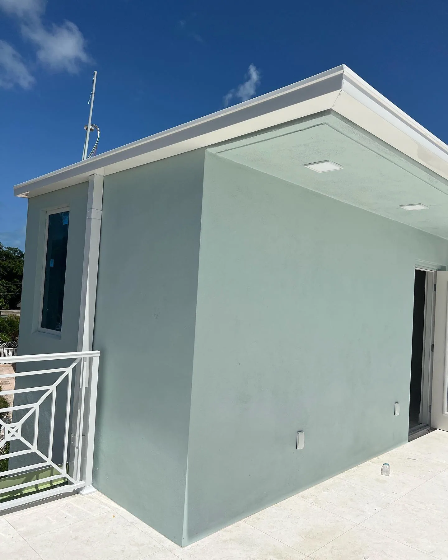 Water damage on a Florida home traced back to failing gutters